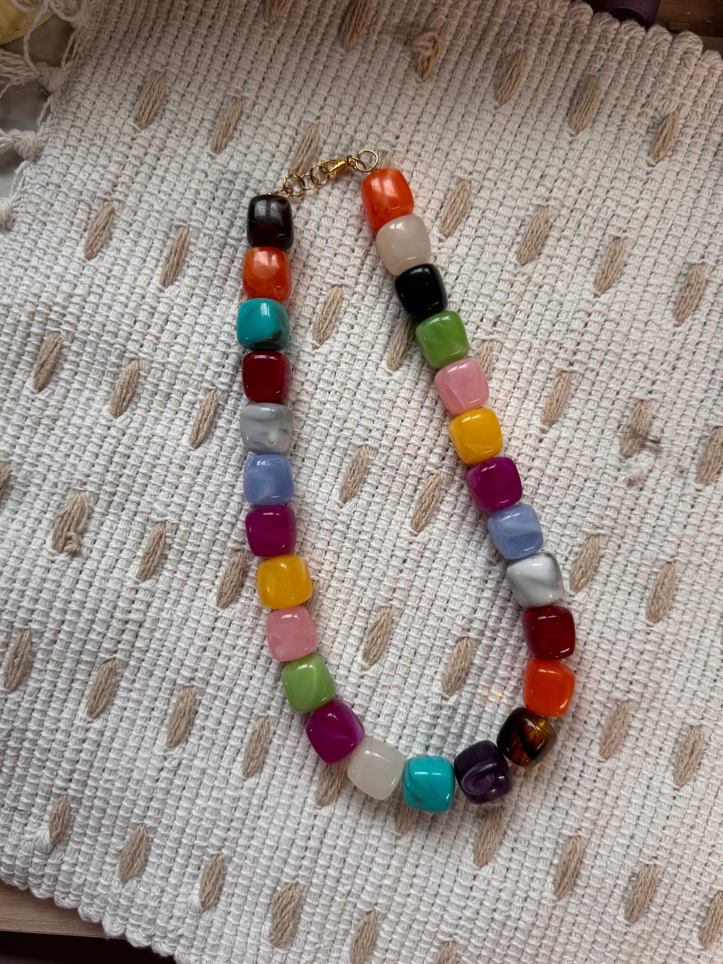 Chunky Beaded Necklace 1
