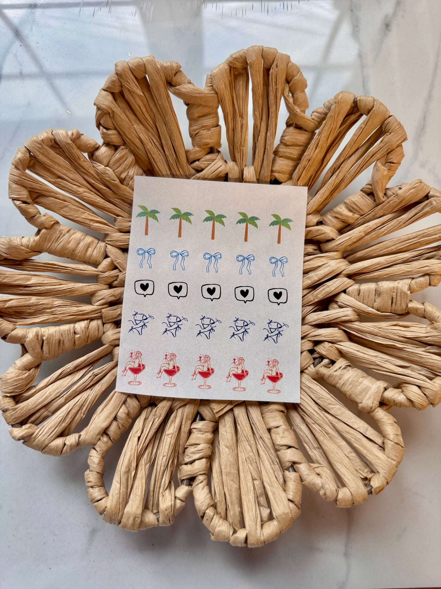 Charm Clay Transfer Sheet 3