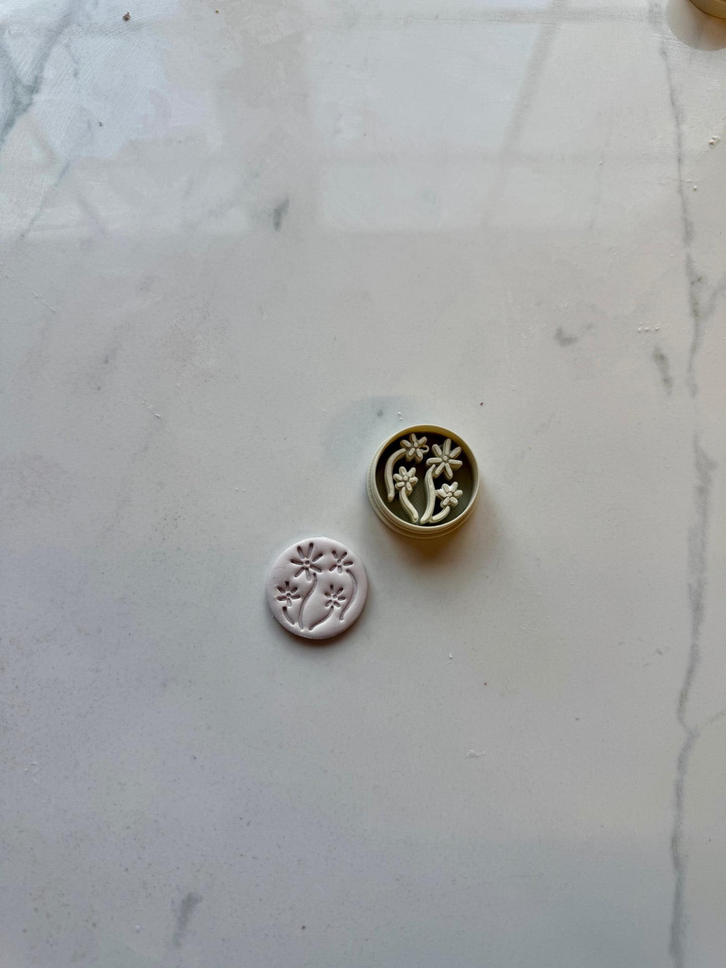 Boho Flower Imprint Cutter