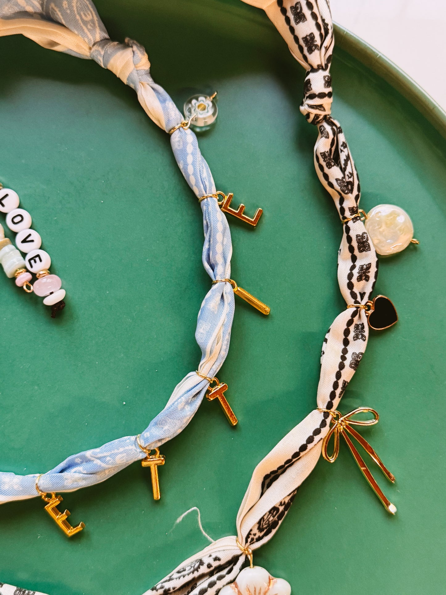 Name Charm Necklaces (PREORDER)