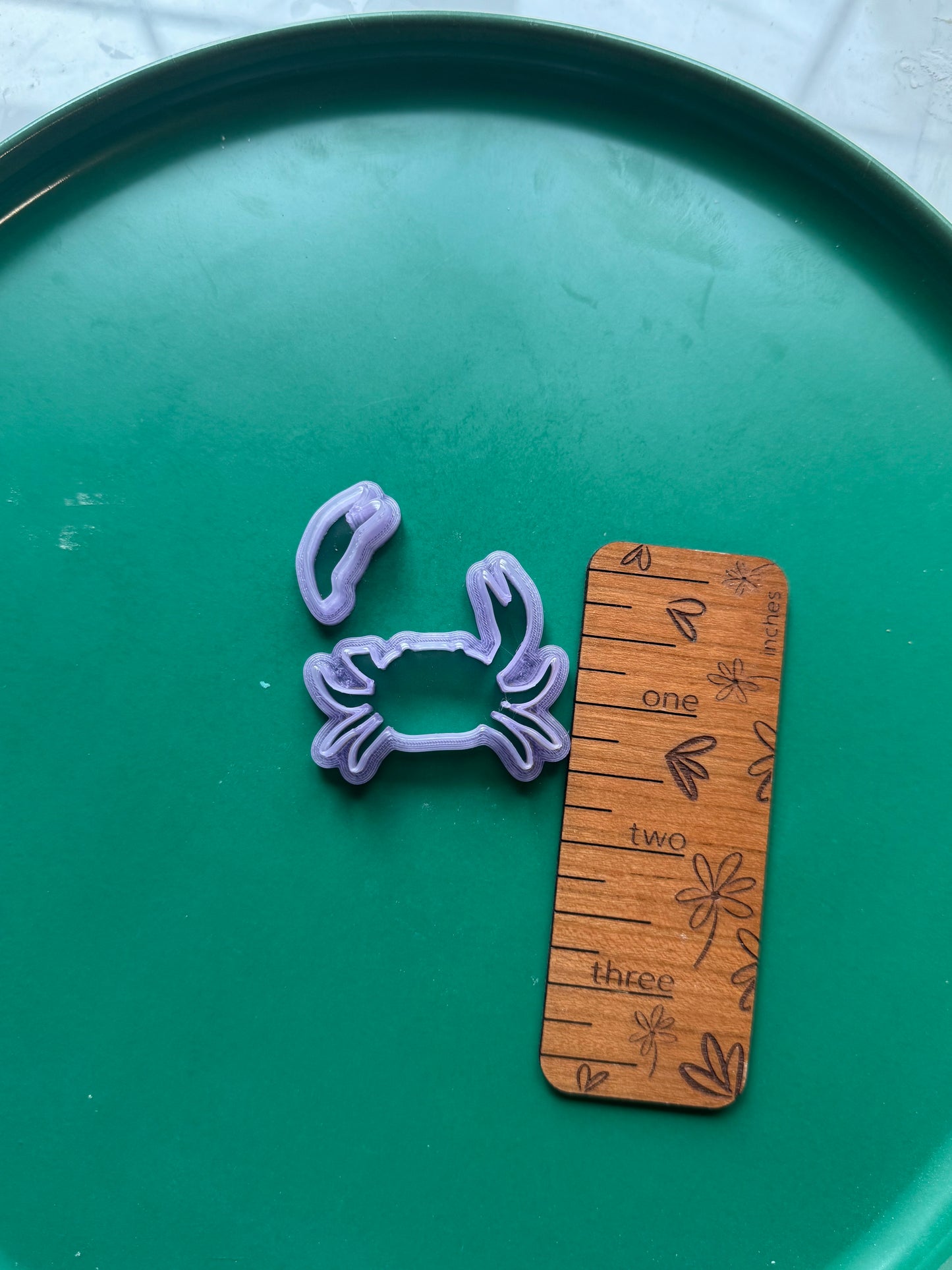 Crab Mirrored Clay Cutter Set