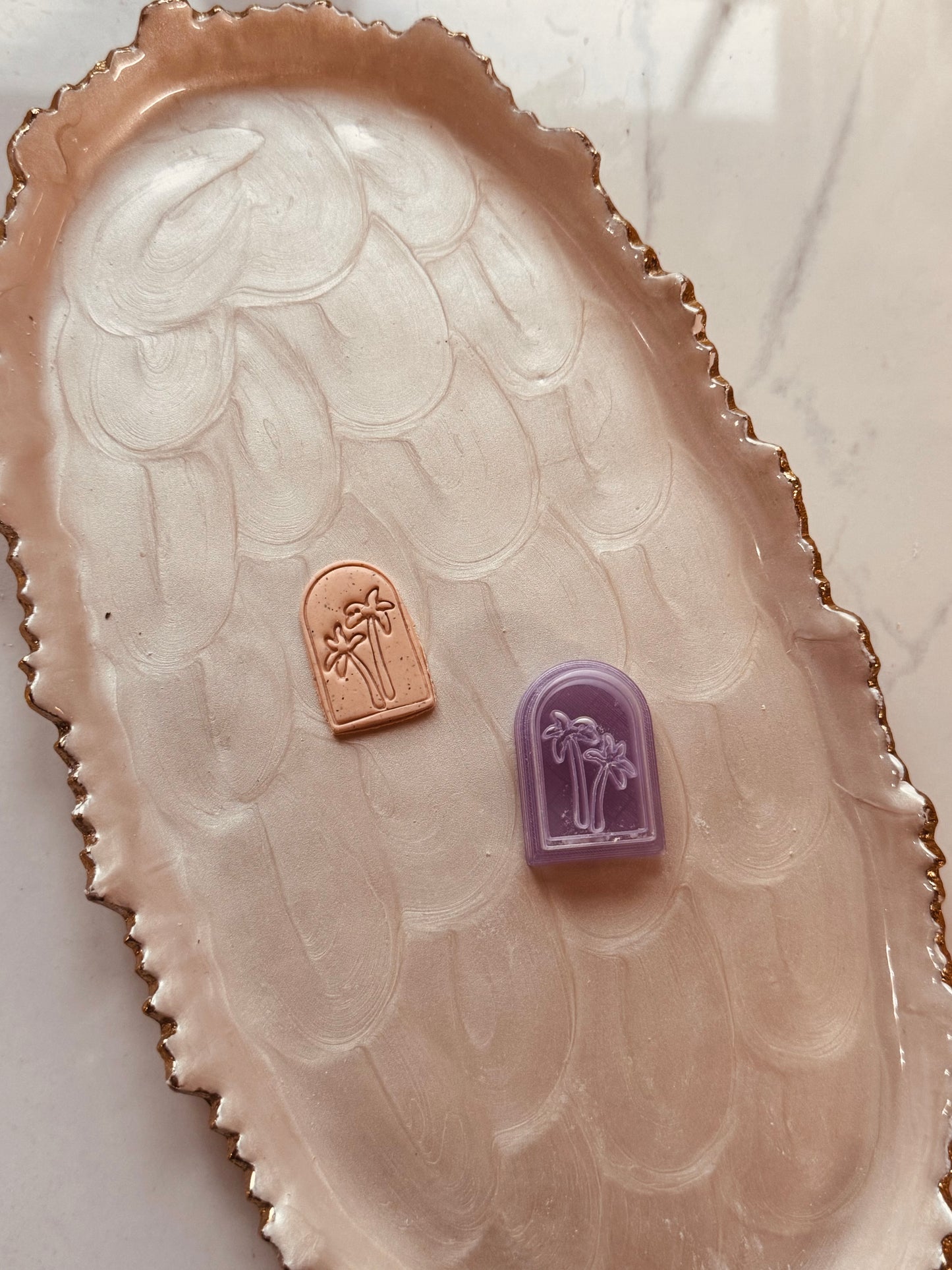 Arch Palm Tree Clay Cutter