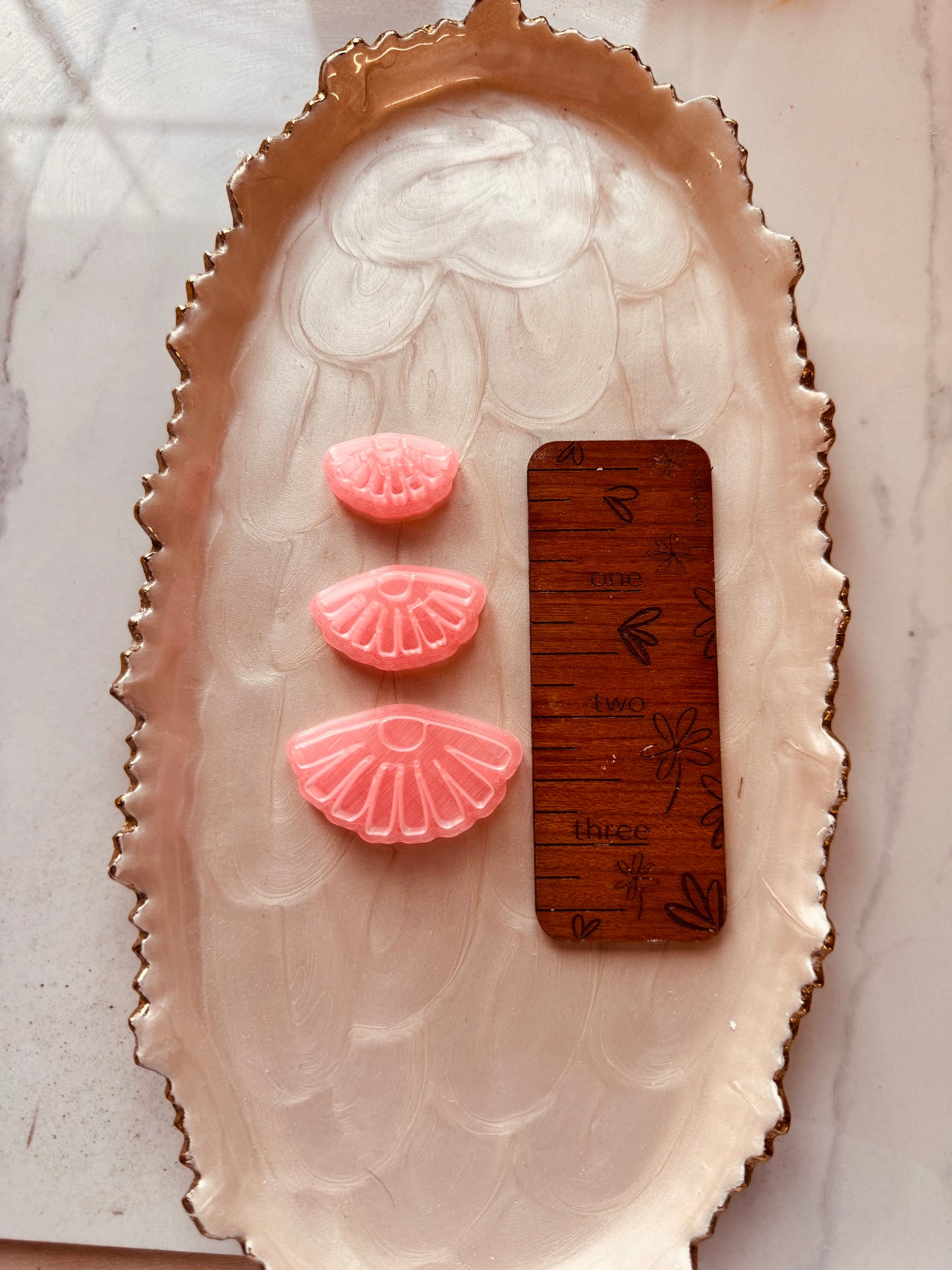 Half Circle Daisy Clay Cutter Set