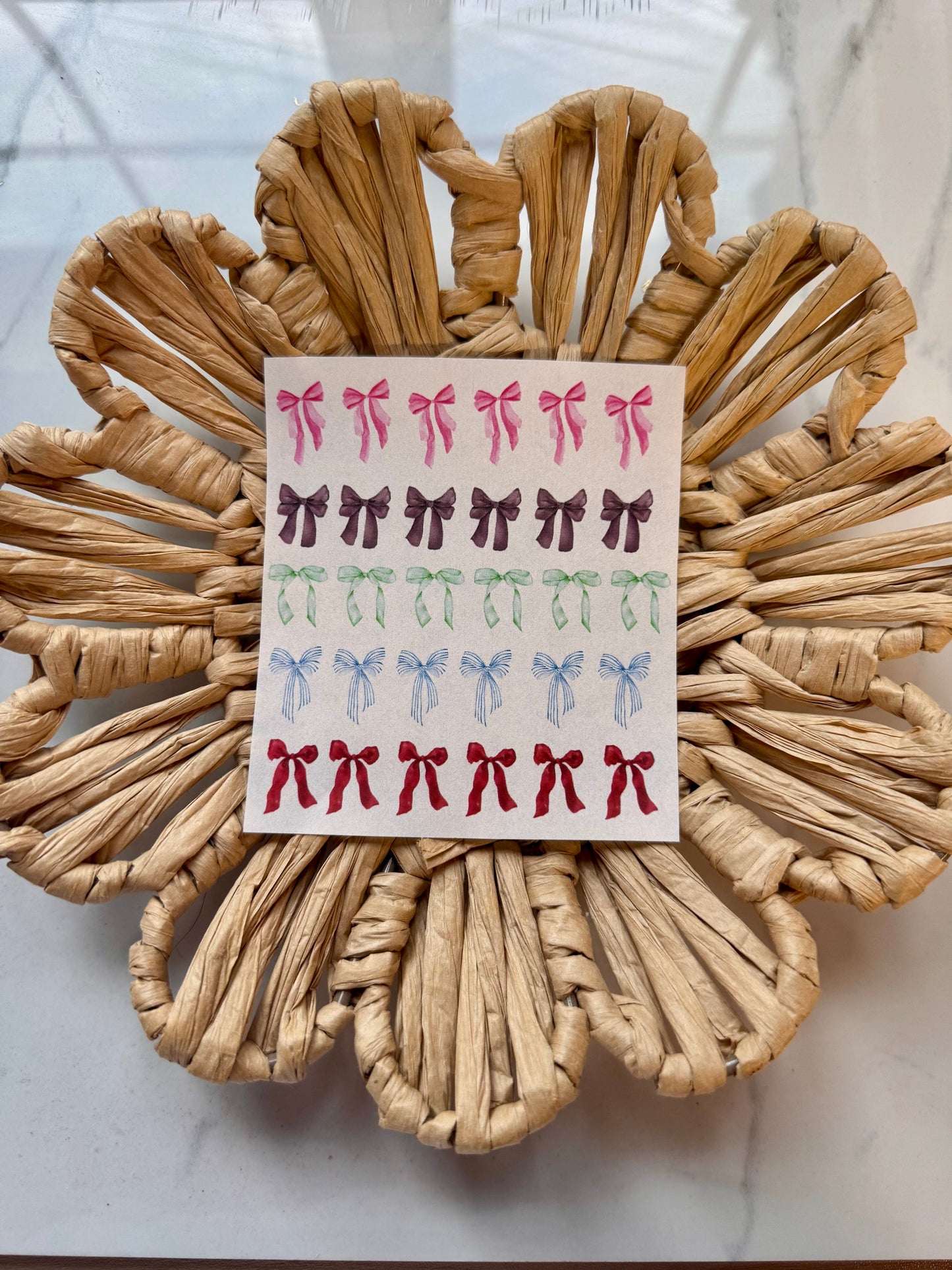 Charm Clay Transfer Sheet 23