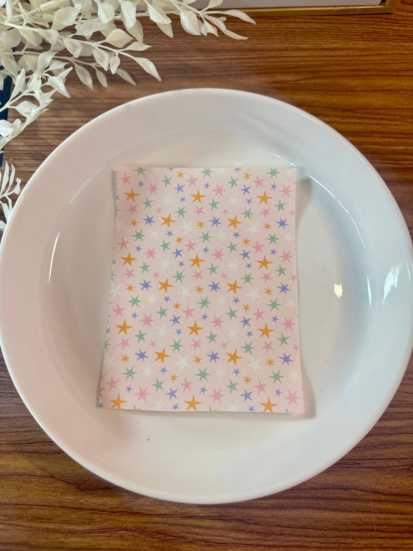 Clay Transfer 224 | Colorful Stars