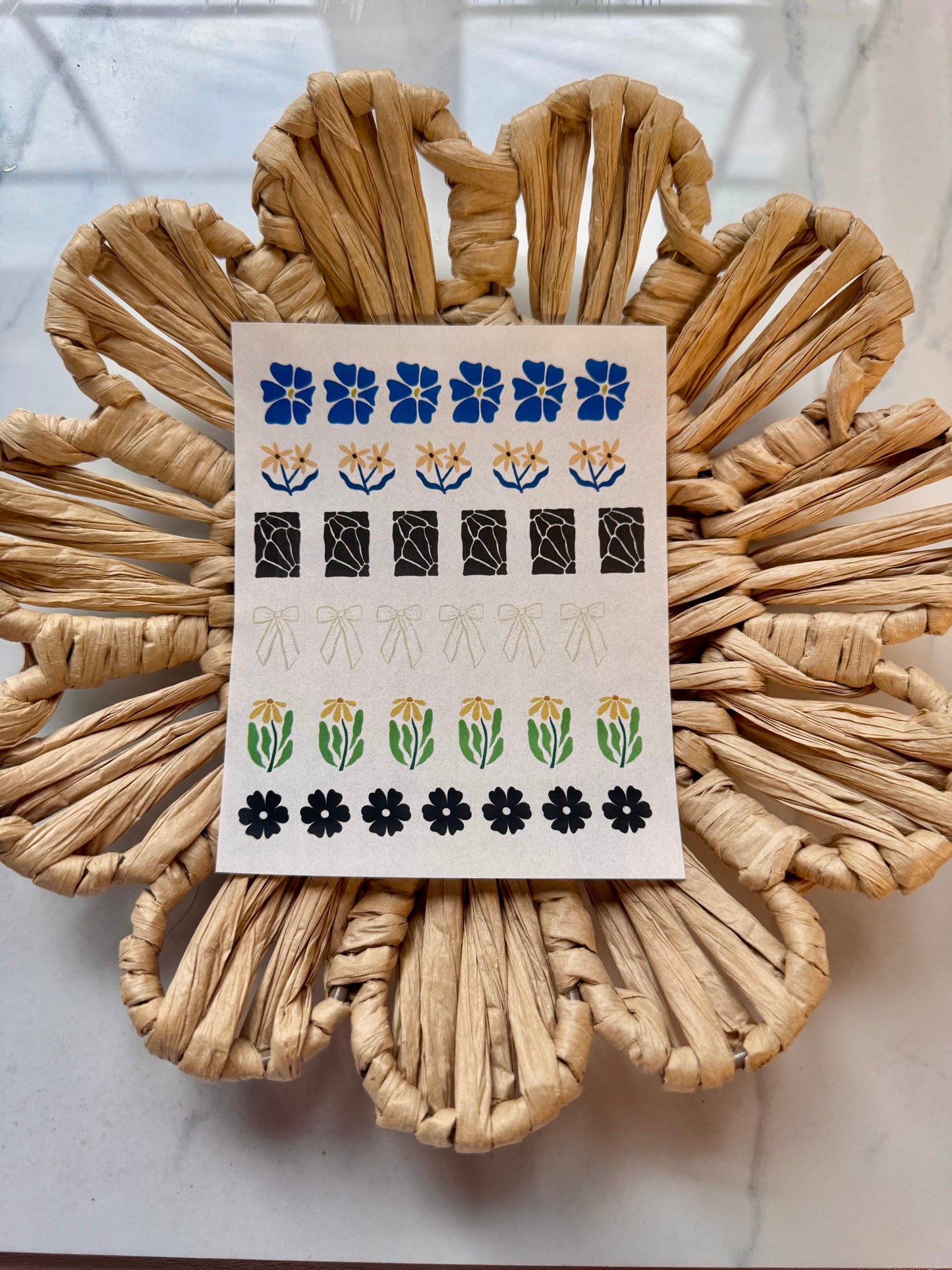 Charm Clay Transfer Sheet 14