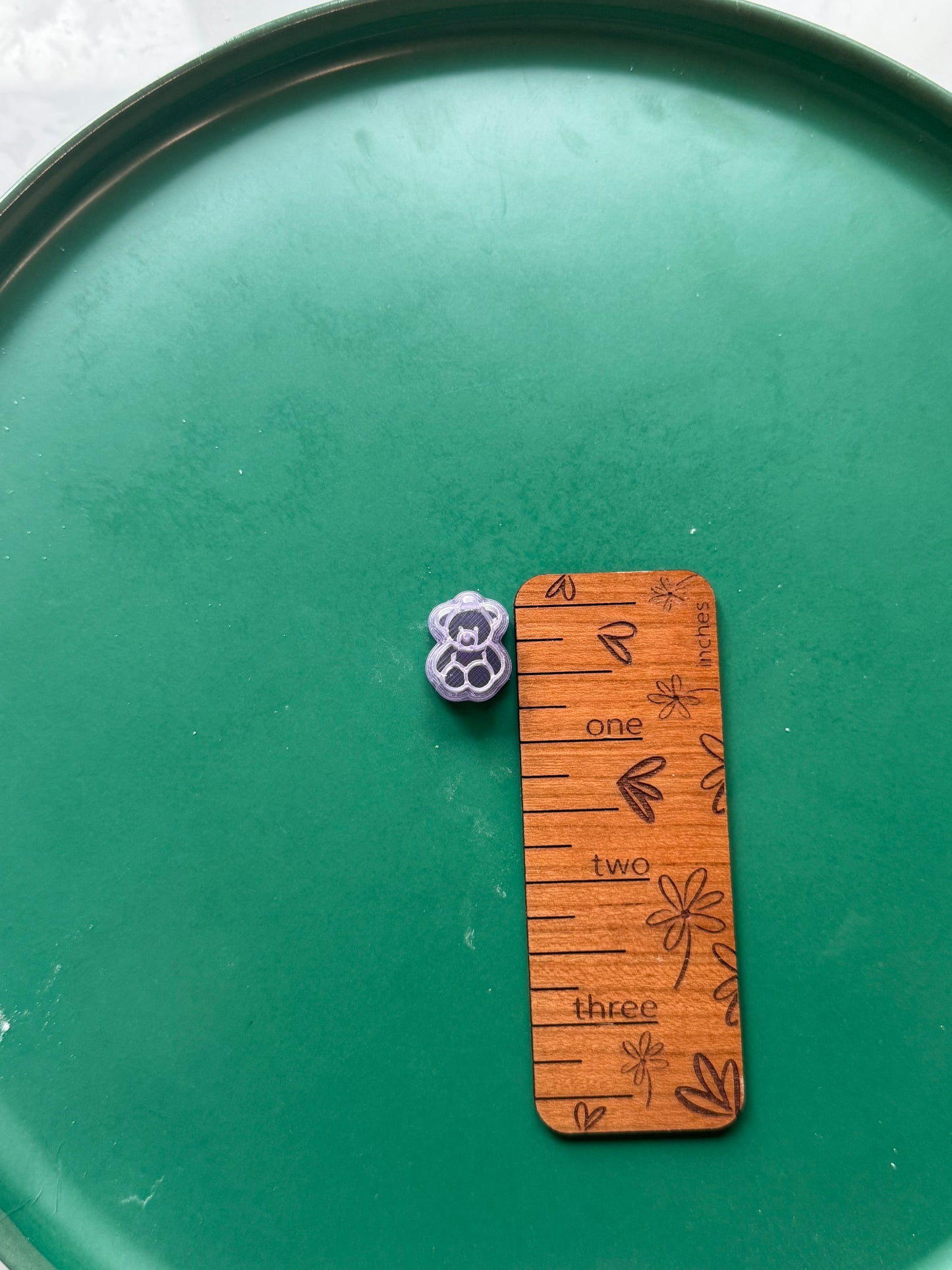 Teddy Bear Charm Clay Cutter