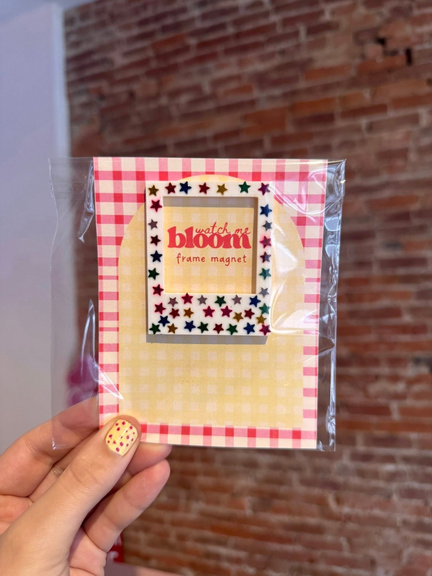 Colorful Star Frame Magnet