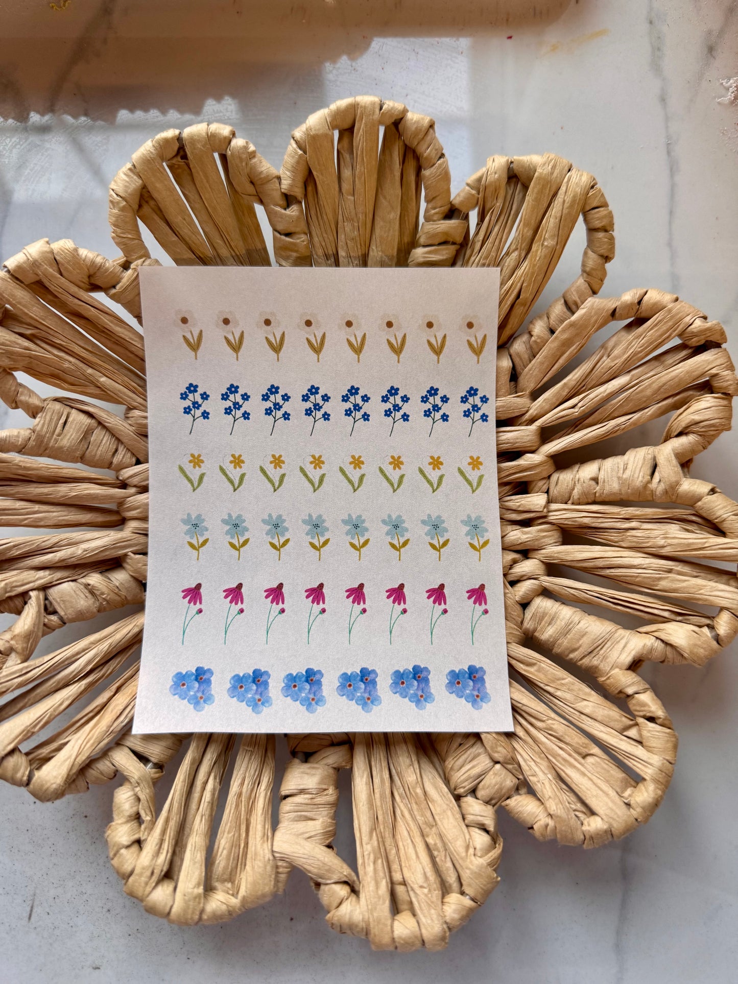 Charm Transfer Sheet 72