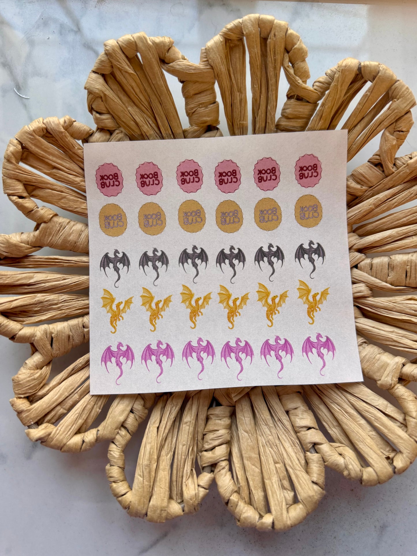 Charm Transfer Sheet 53