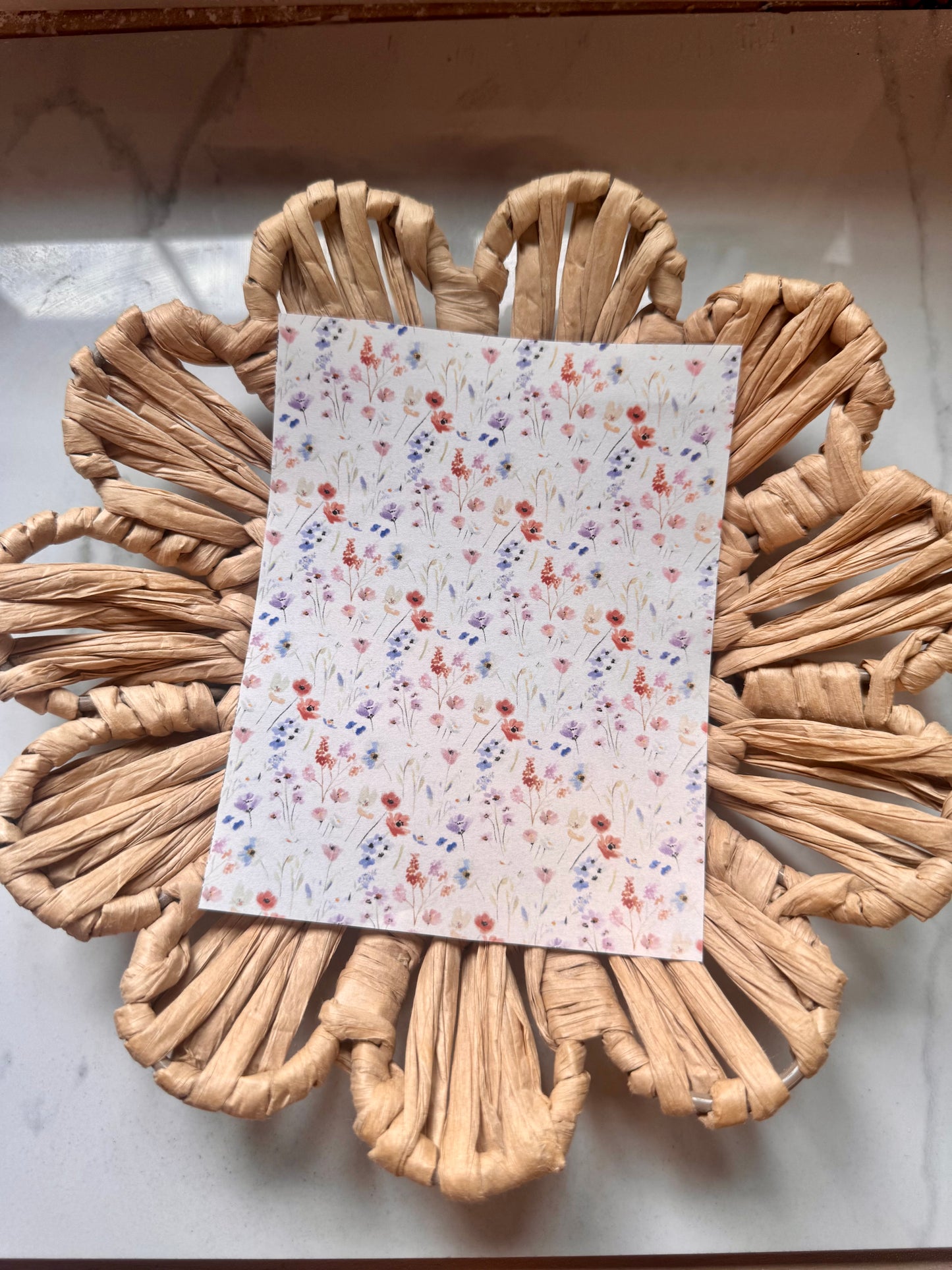 Clay Transfer 12 Summer Blooms