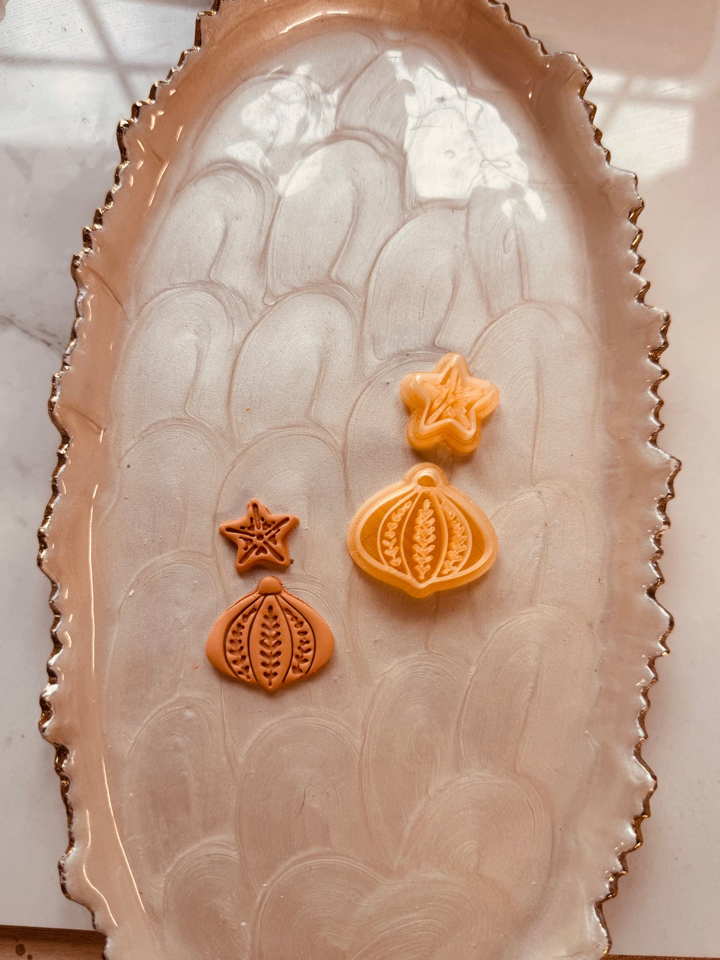 Christmas Ornament Clay Cutter Set 3