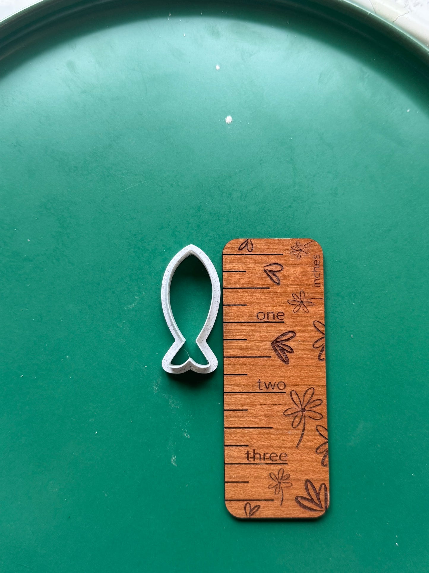 Large Fish Bead Clay Cutter