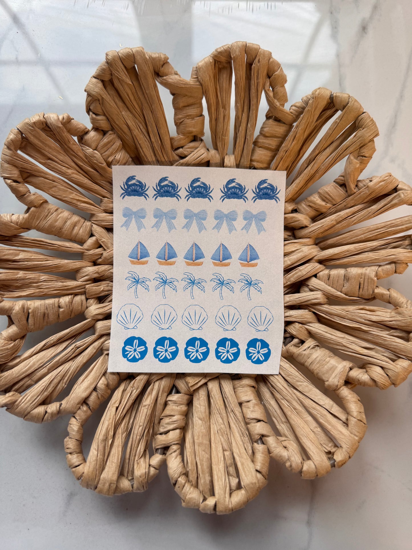 Charm Clay Transfer Sheet 6