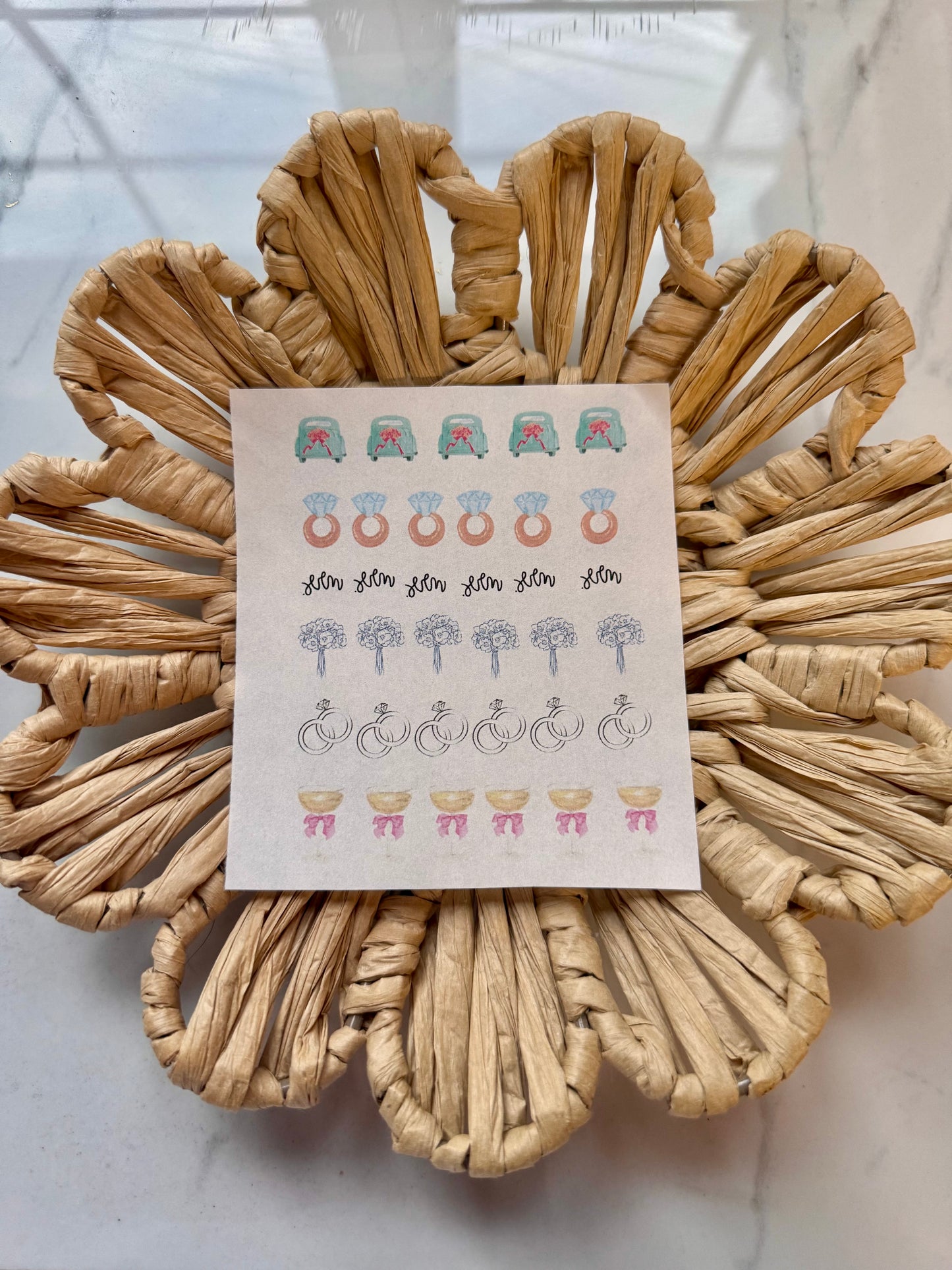 Charm Clay Transfer Sheet 17