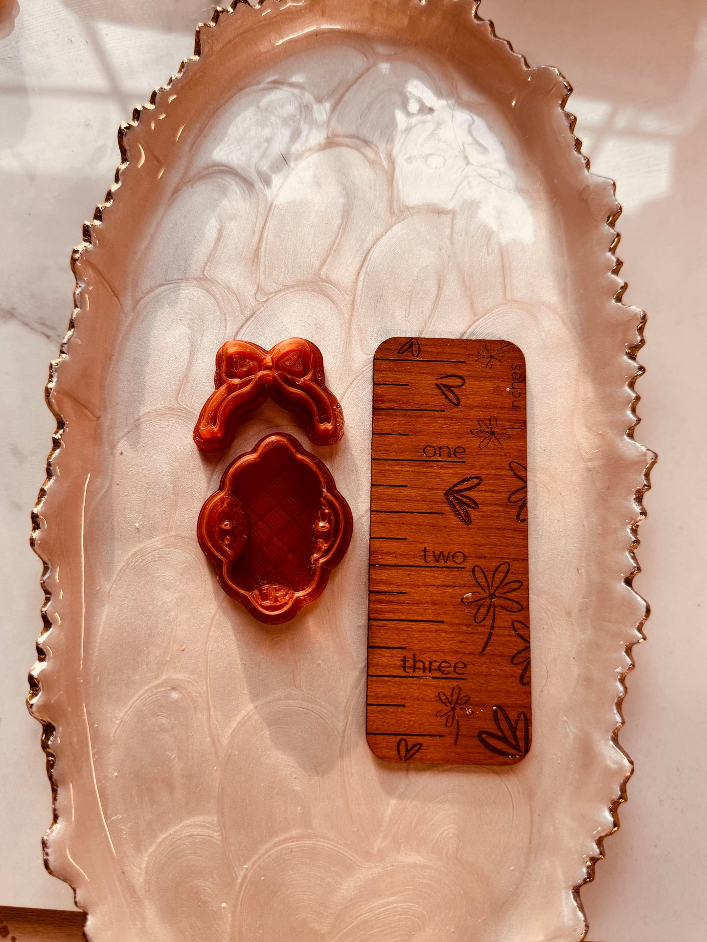 Whimsy Bow and Frame Set Clay Cutter