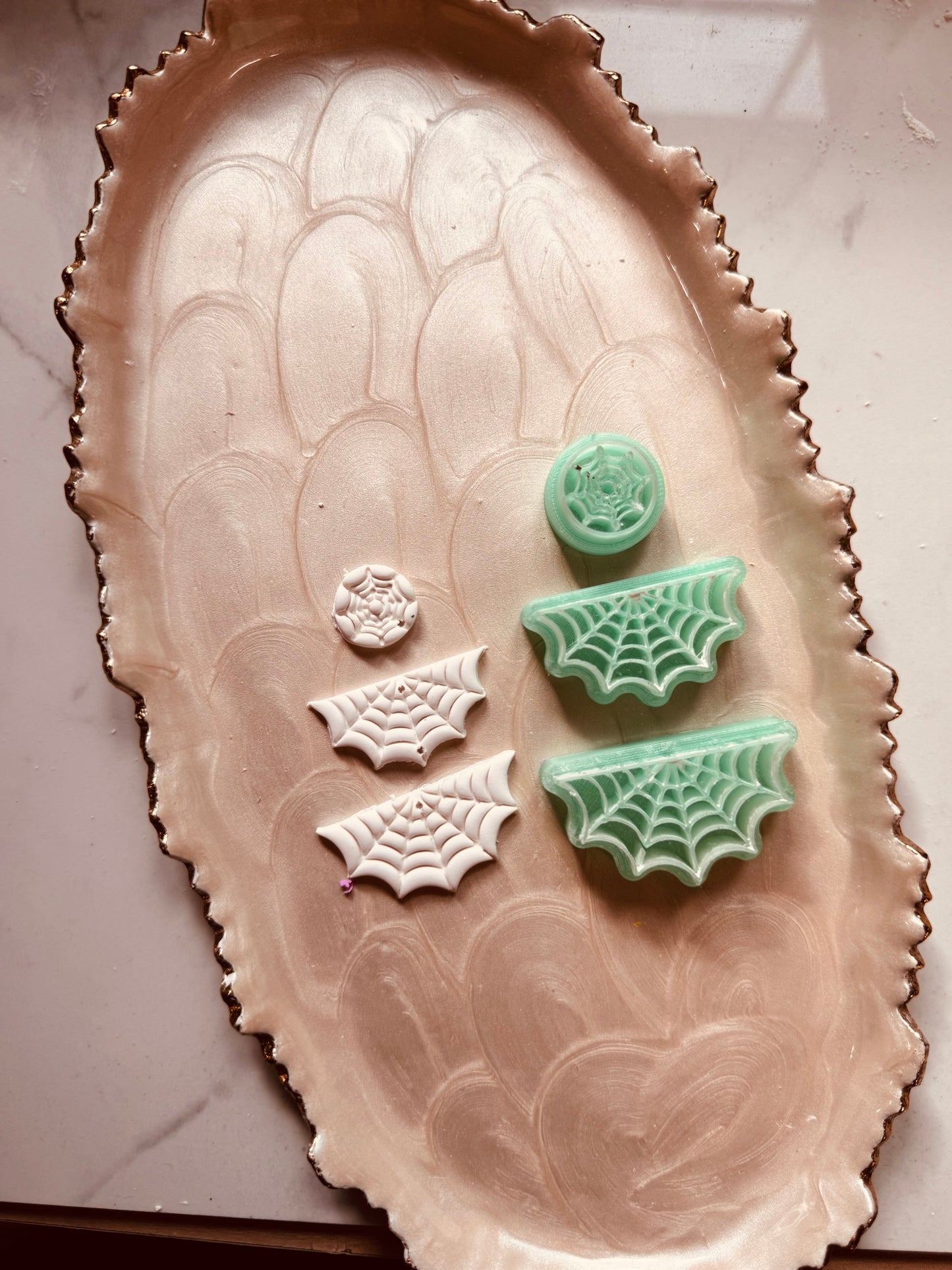 Spider Web Clay Cutter Set