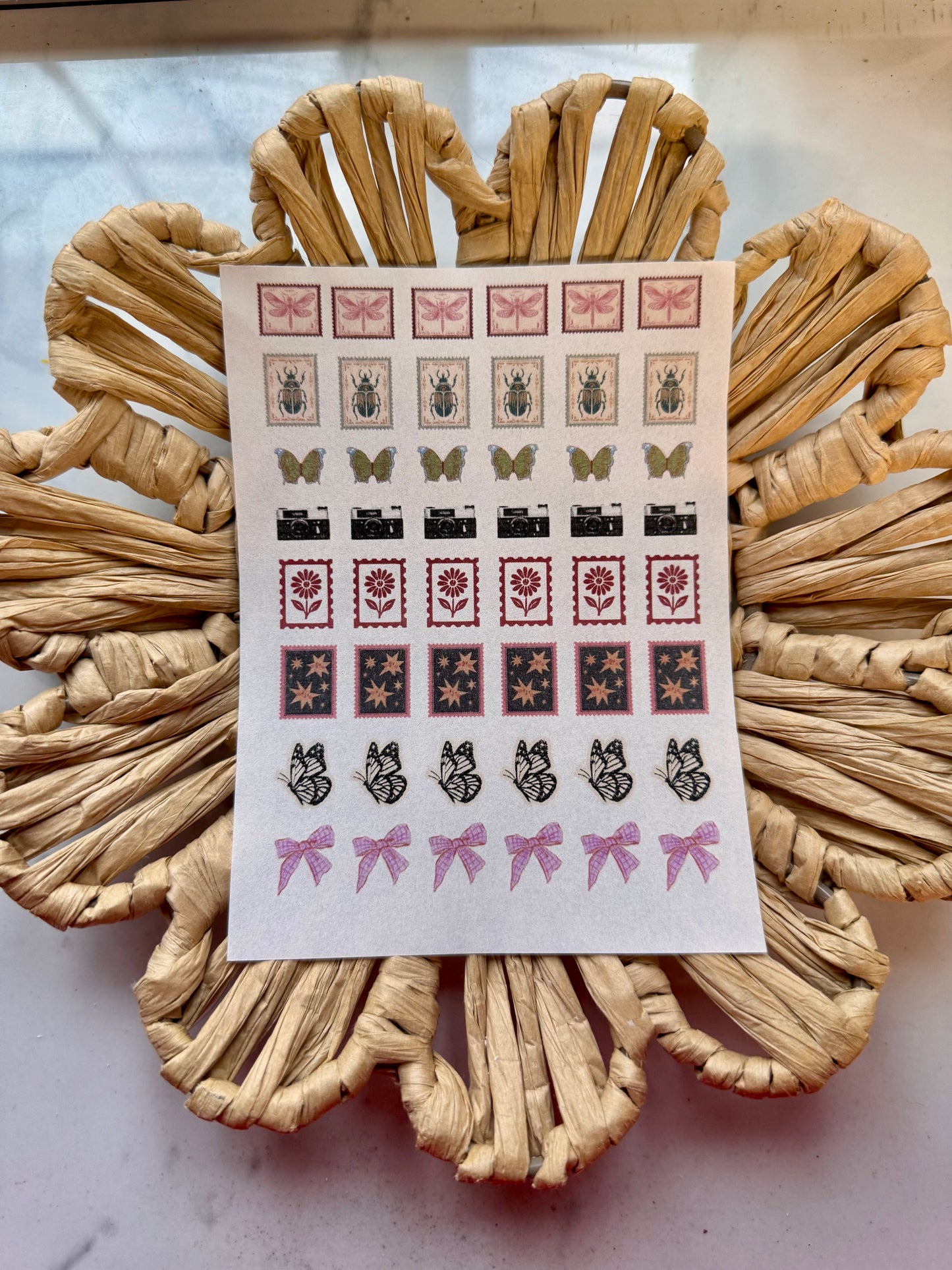 Charm Clay Transfer Sheet 41