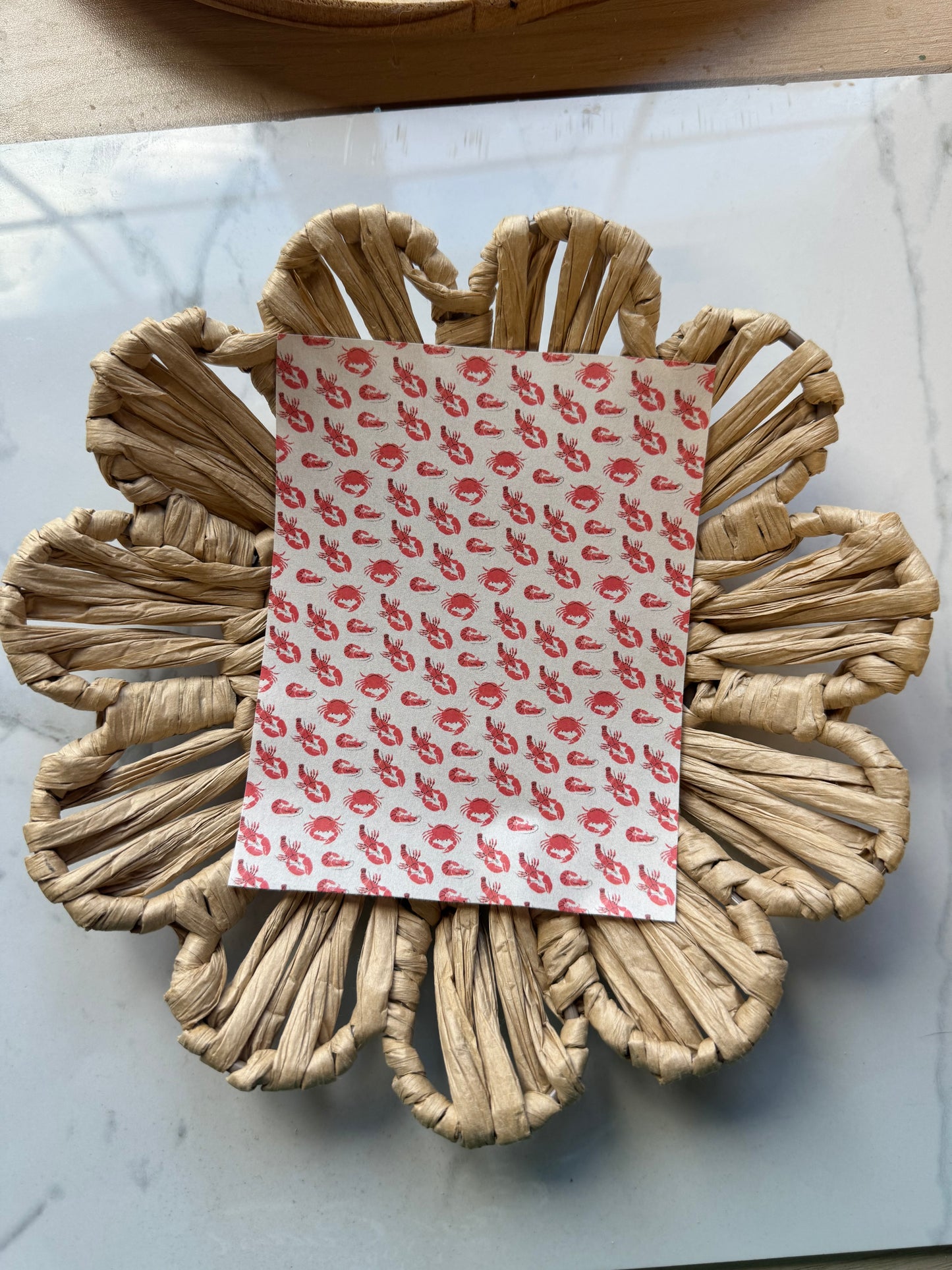 Clay Transfer Paper | Crabs 93