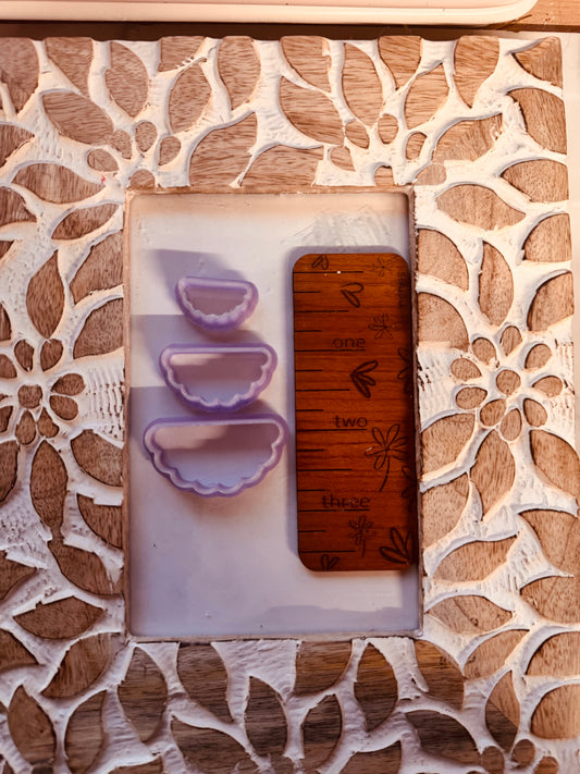 Scalloped Half Circle Cutter Set