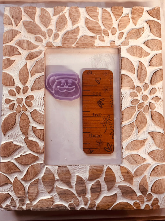 Santa Mugs Mirrored Cutter Set