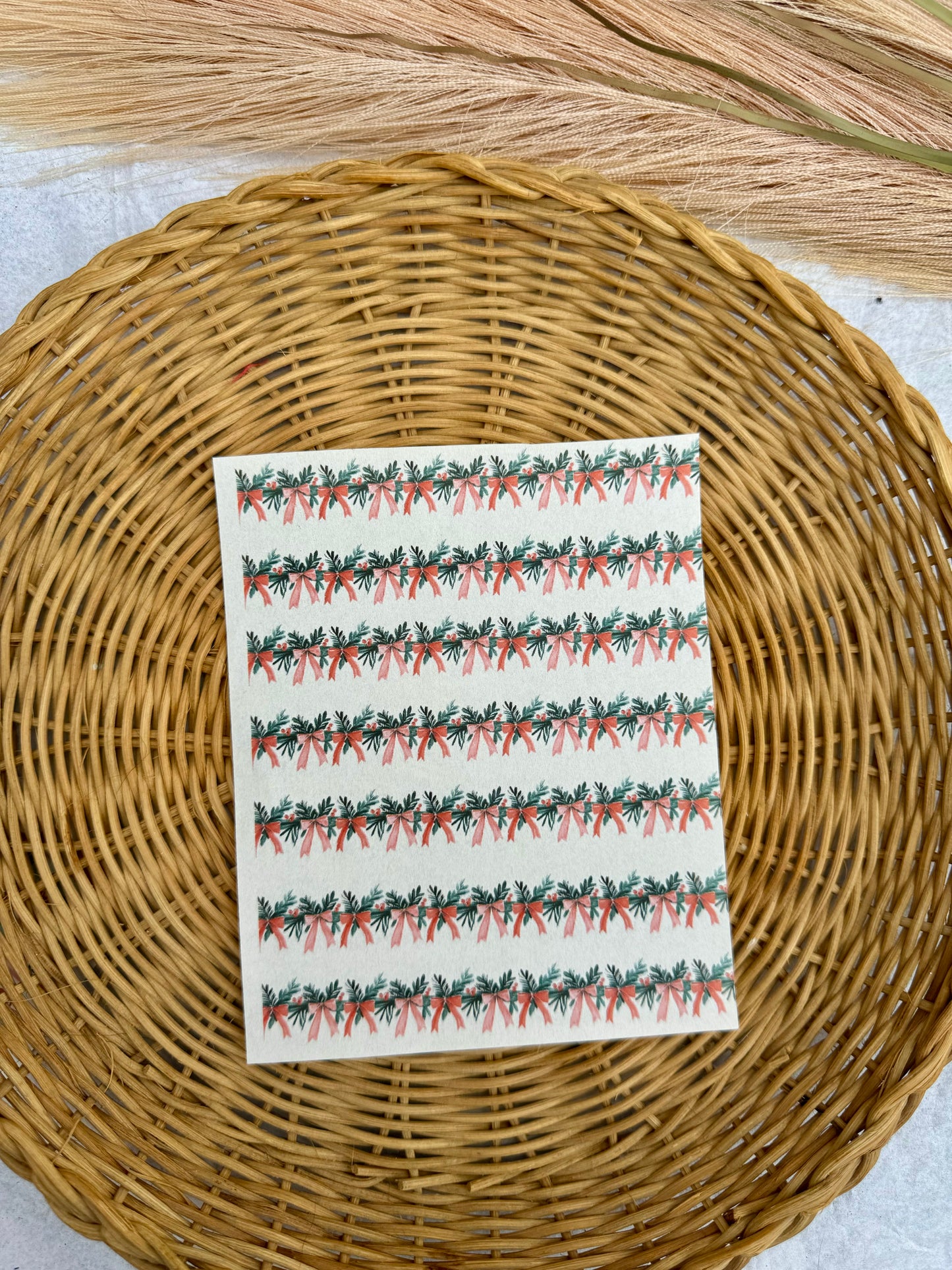 Clay Transfer Christmas 2