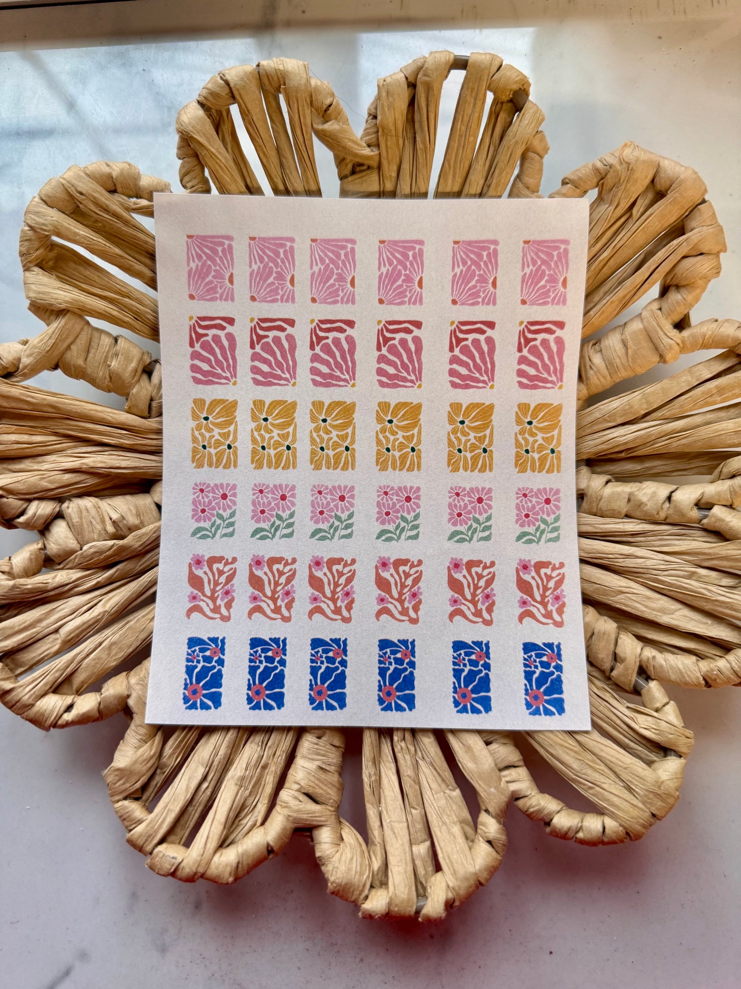 Charm Clay Transfer Sheet 38