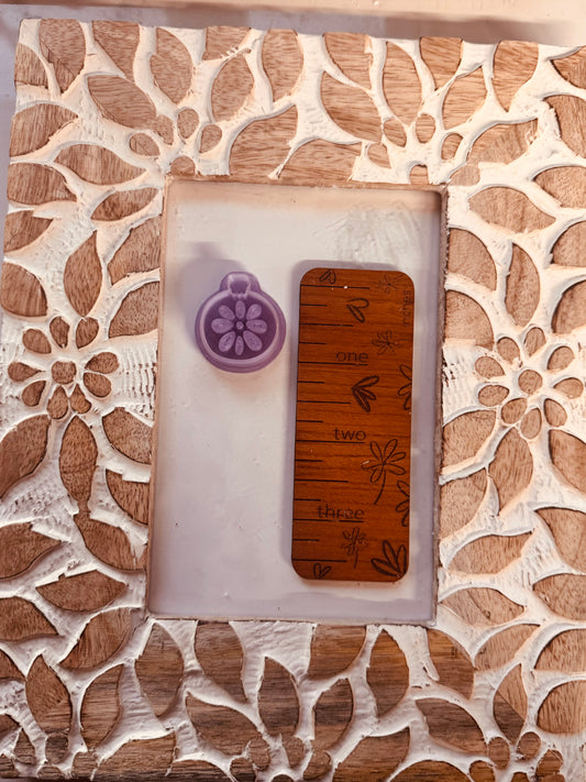 Floral Christmas Bauble Cutter