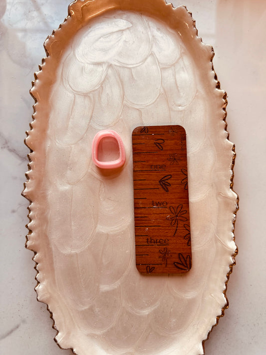 Round Edge Arch Charm Clay Cutter