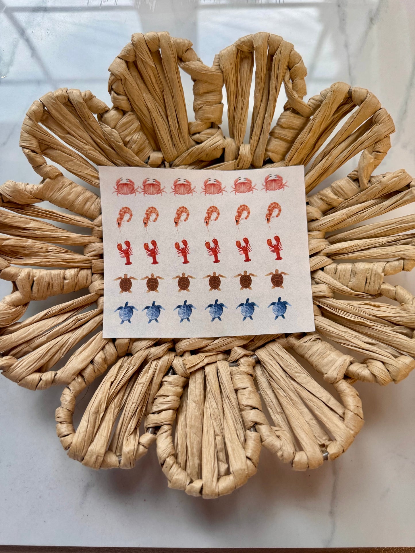 Charm Clay Transfer Sheet 10