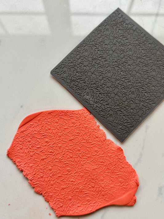 Floral Texture Mat