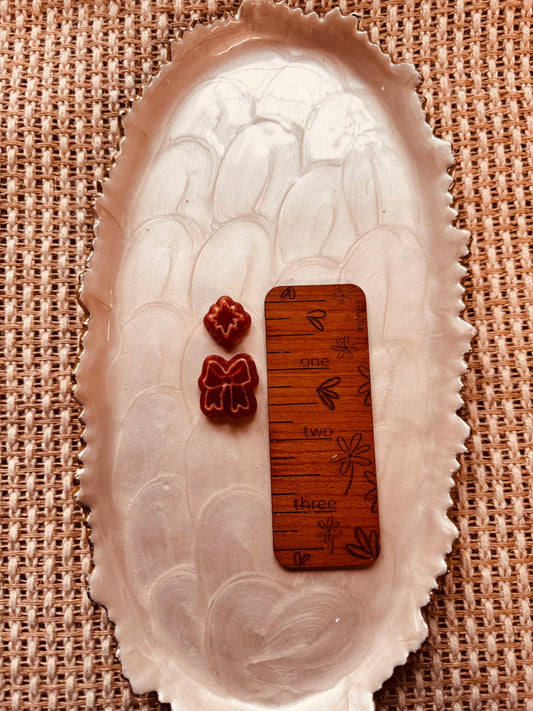 Whimsy Star and Bow Polymer Clay Cutter Set