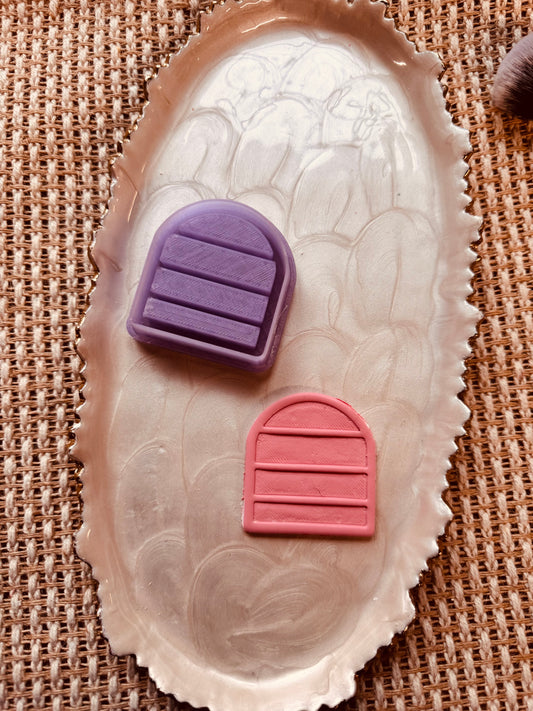 Bookshelf Keychain/Phone Grip Sized Polymer Clay Cutter