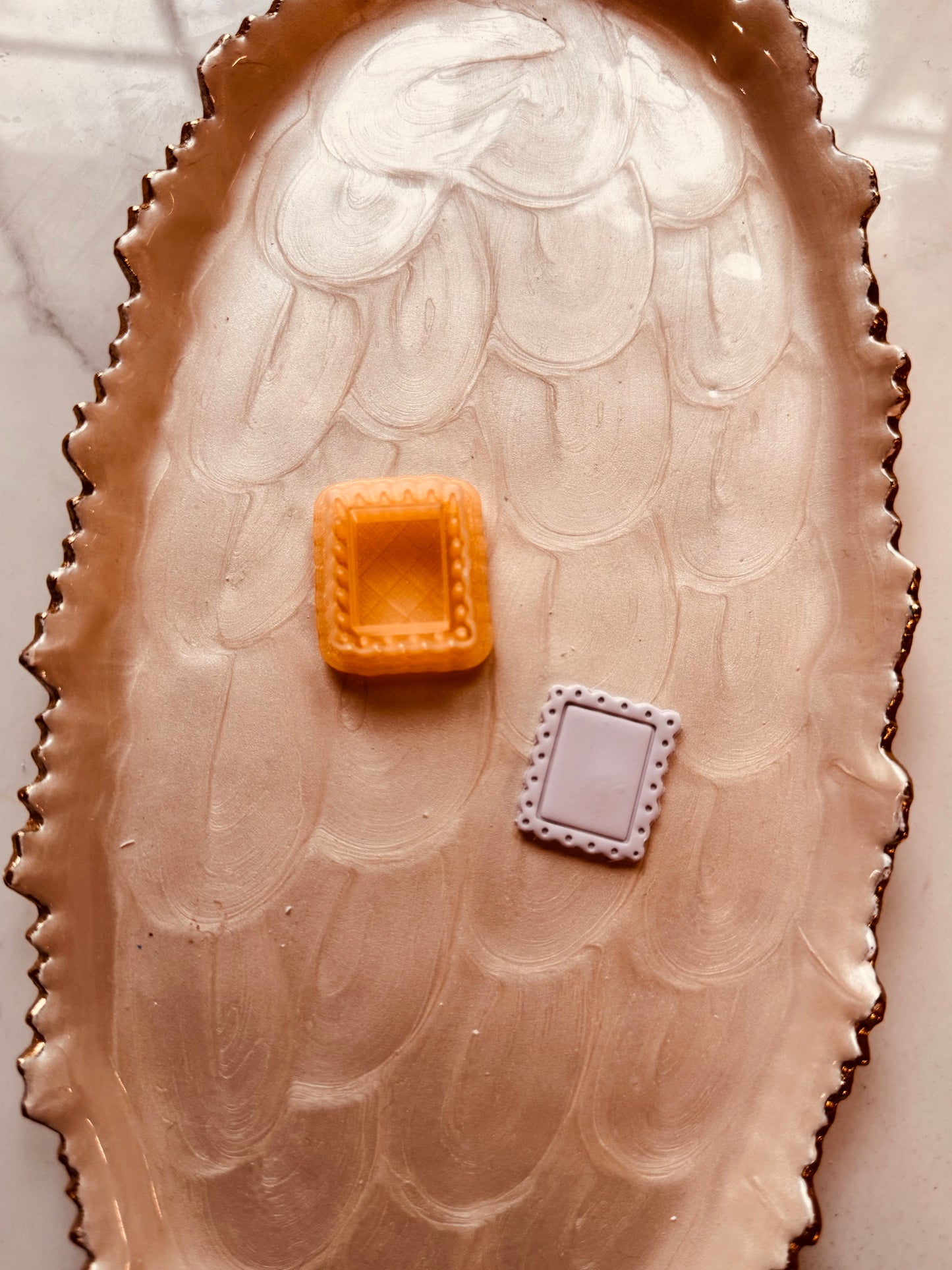 Frilly Rectangle Clay Cutter