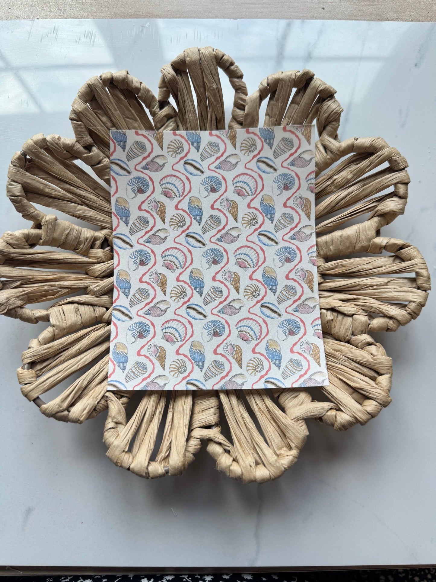 Clay Transfer Paper 129 |Seashells