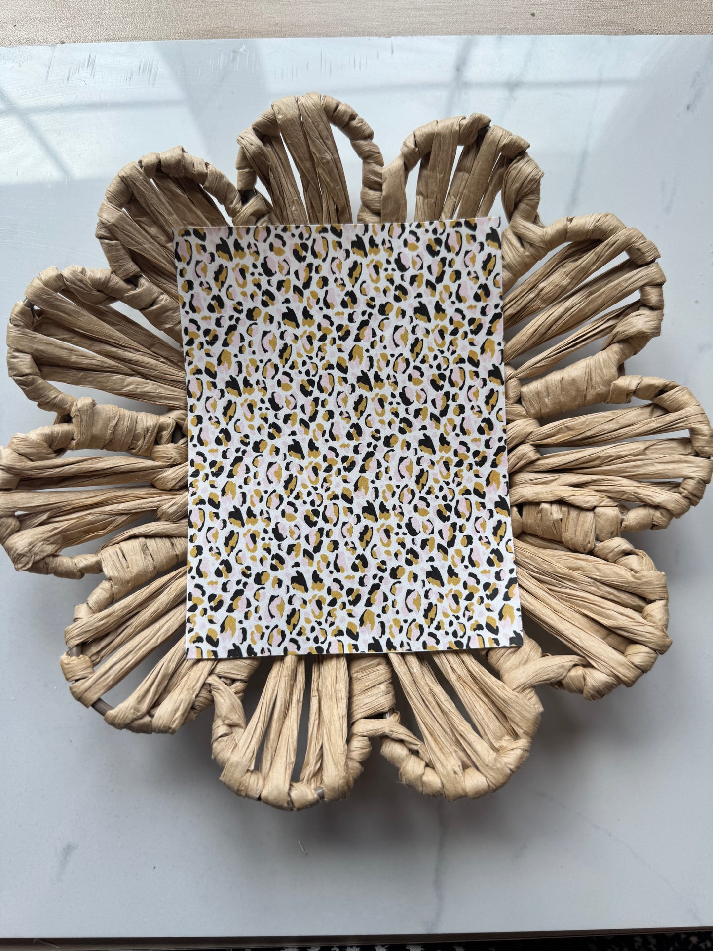 Clay Transfer Paper 7 | Colorful Leopard 111