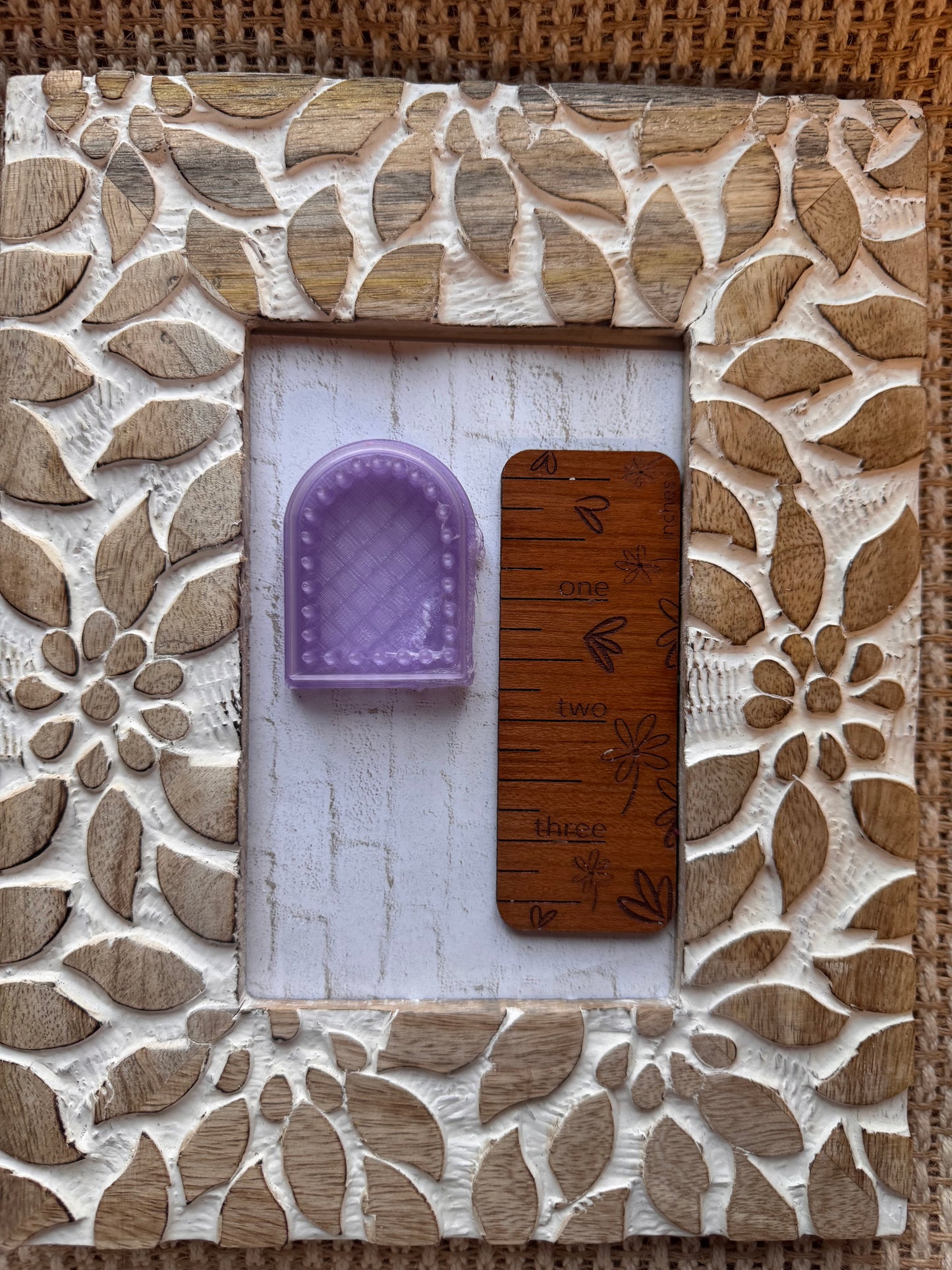 Dotted Arch Polymer Clay Cutter