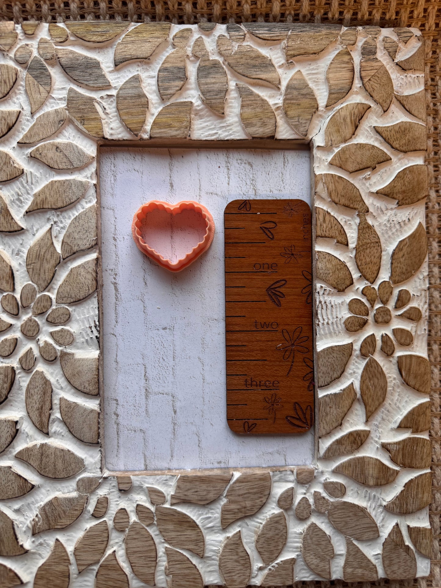 Scallop Heart Clay Cutter
