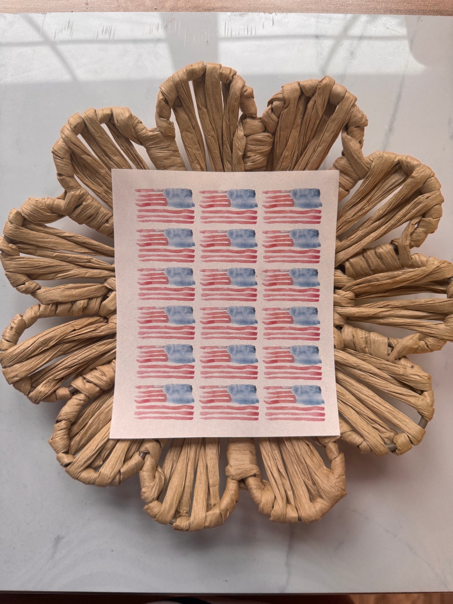 Clay Transfer 370 | Flags