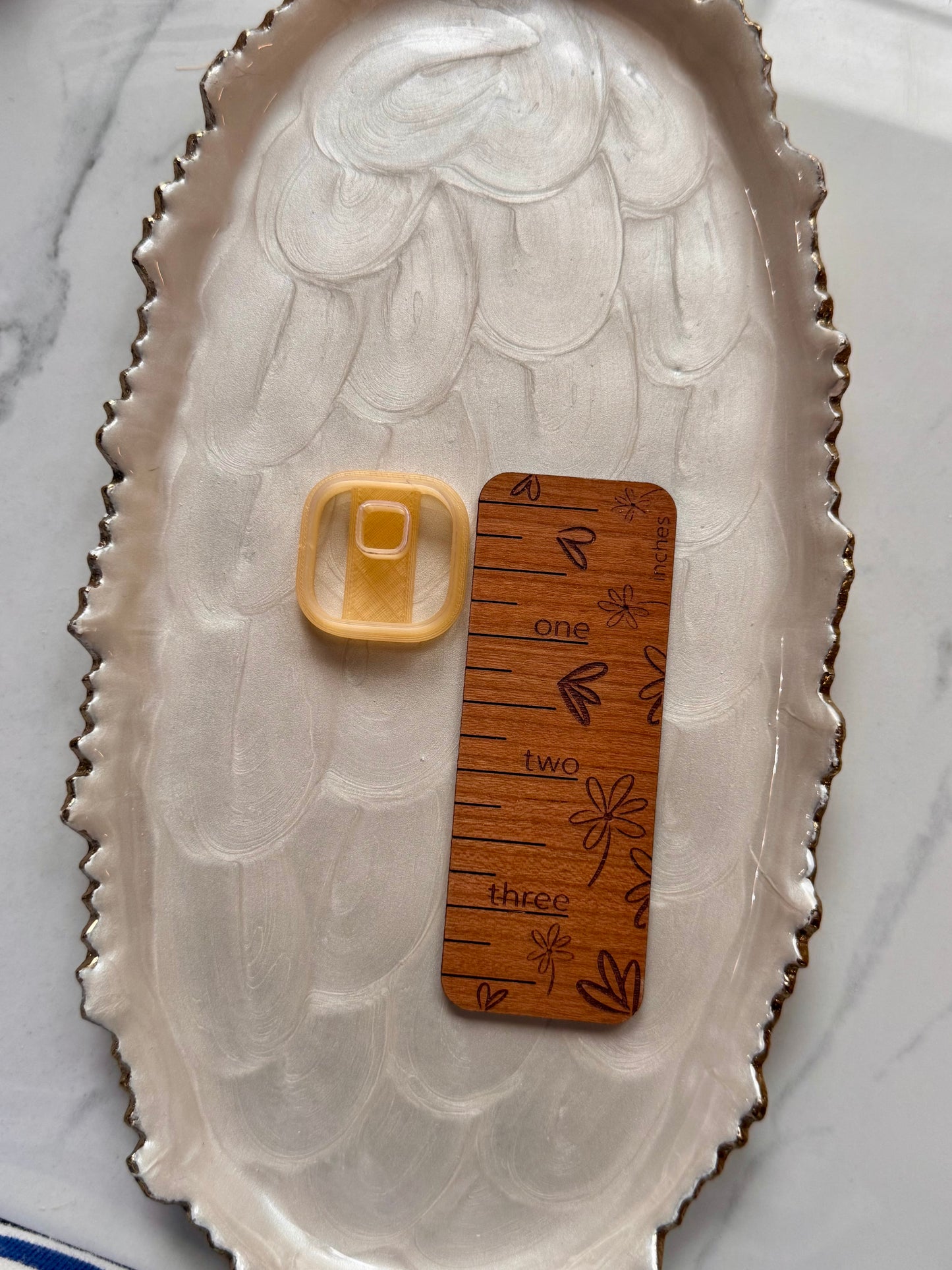 Rounded Square Hoop Clay Cutter