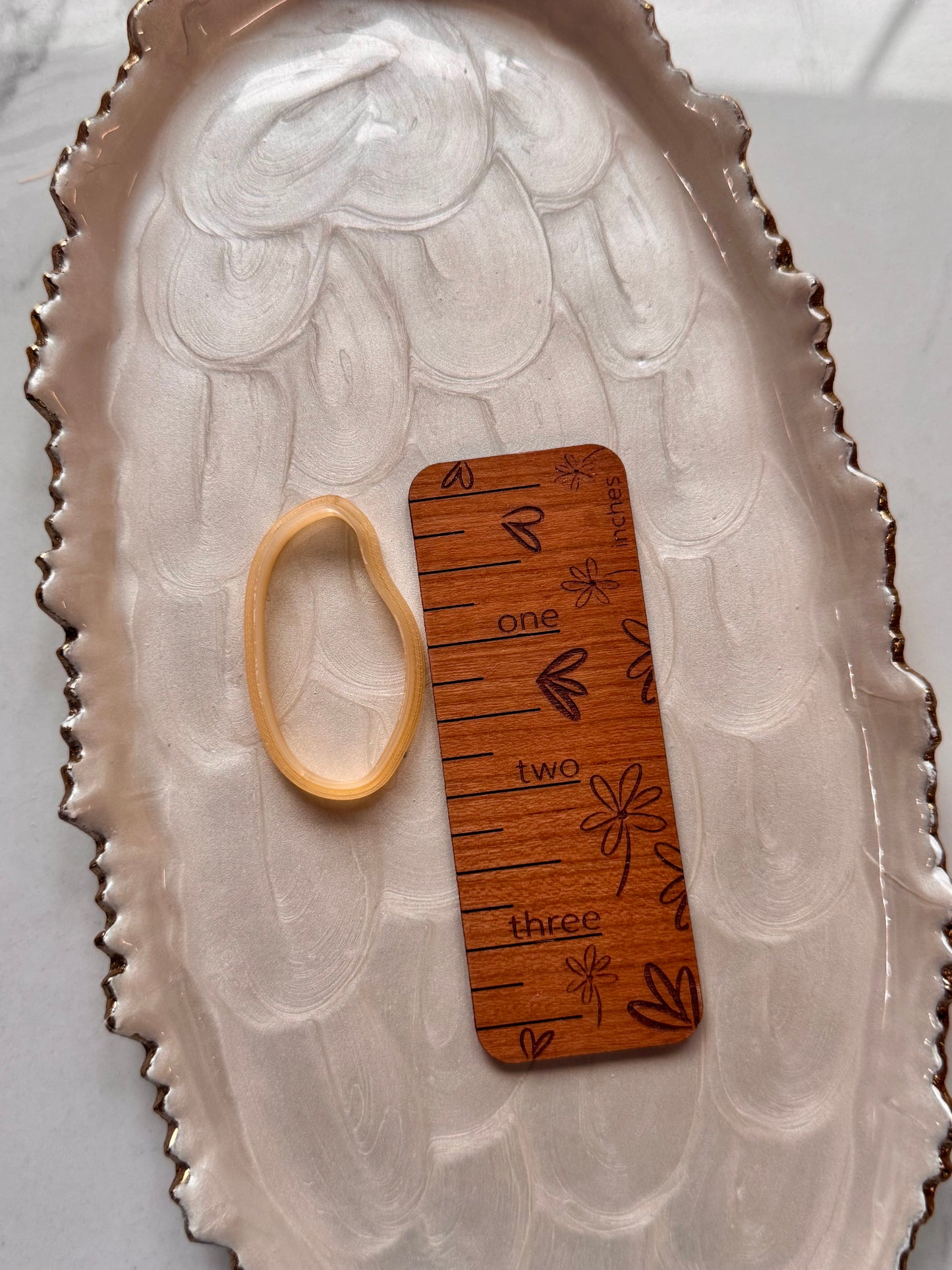 Organic Shape Clay Cutter Mirrored Set