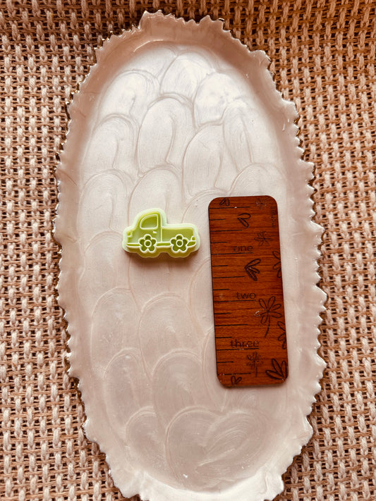 Flower Truck Clay Cutter Mirrored Set