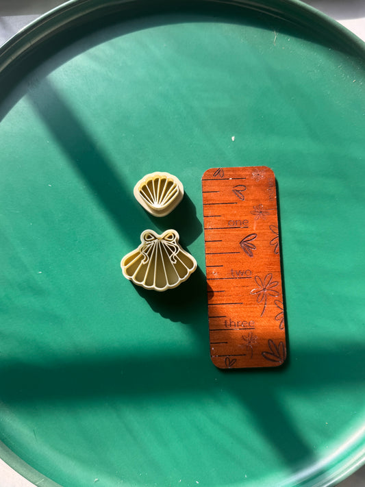 Shell and Bow Clay Cutter Set