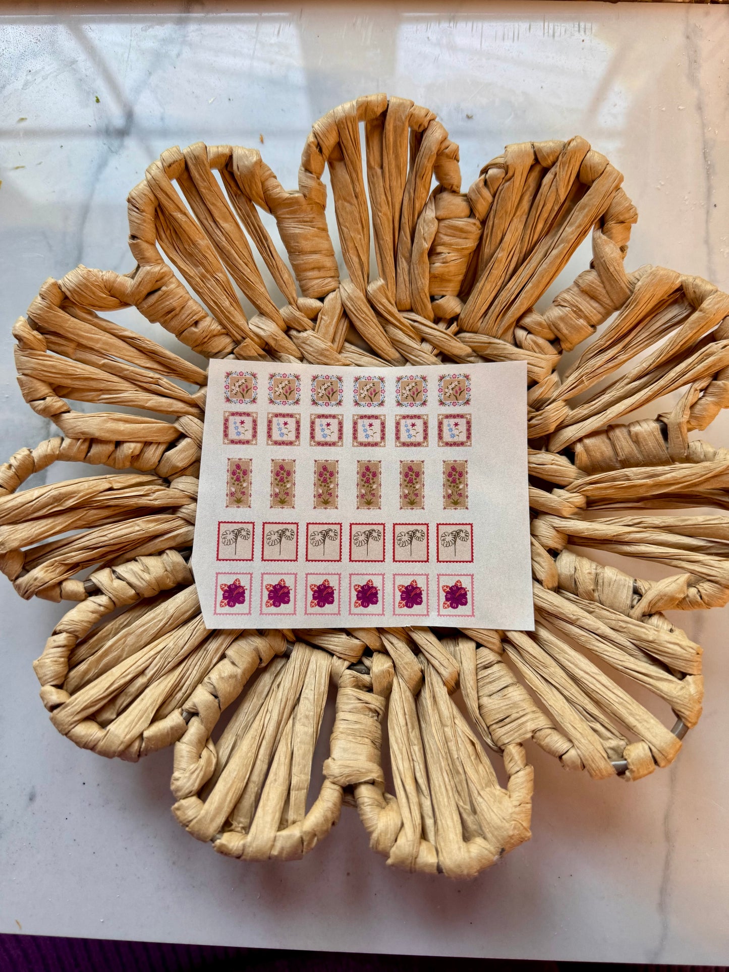 Charm Clay Transfer Sheet 33