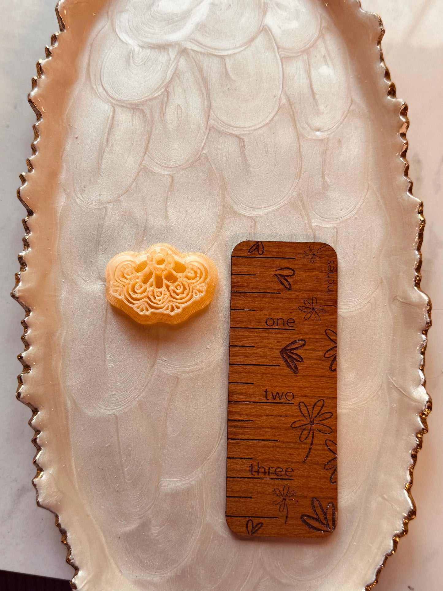 Paisley Hoop 2 Clay Cutter