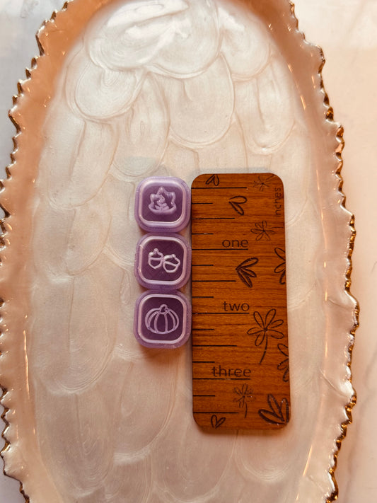 Fall Icons Trio Clay Cutter Set