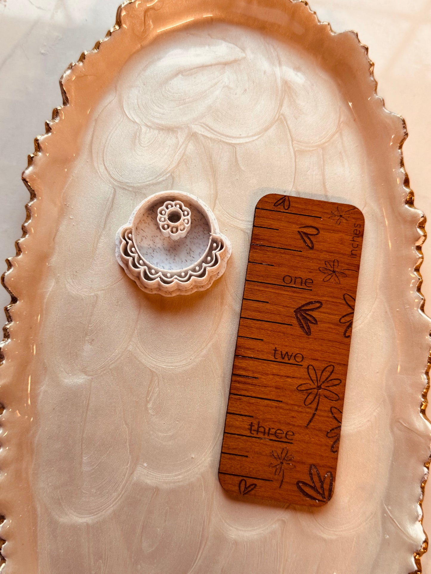 Paisley Hoop Polymer Clay Cutter