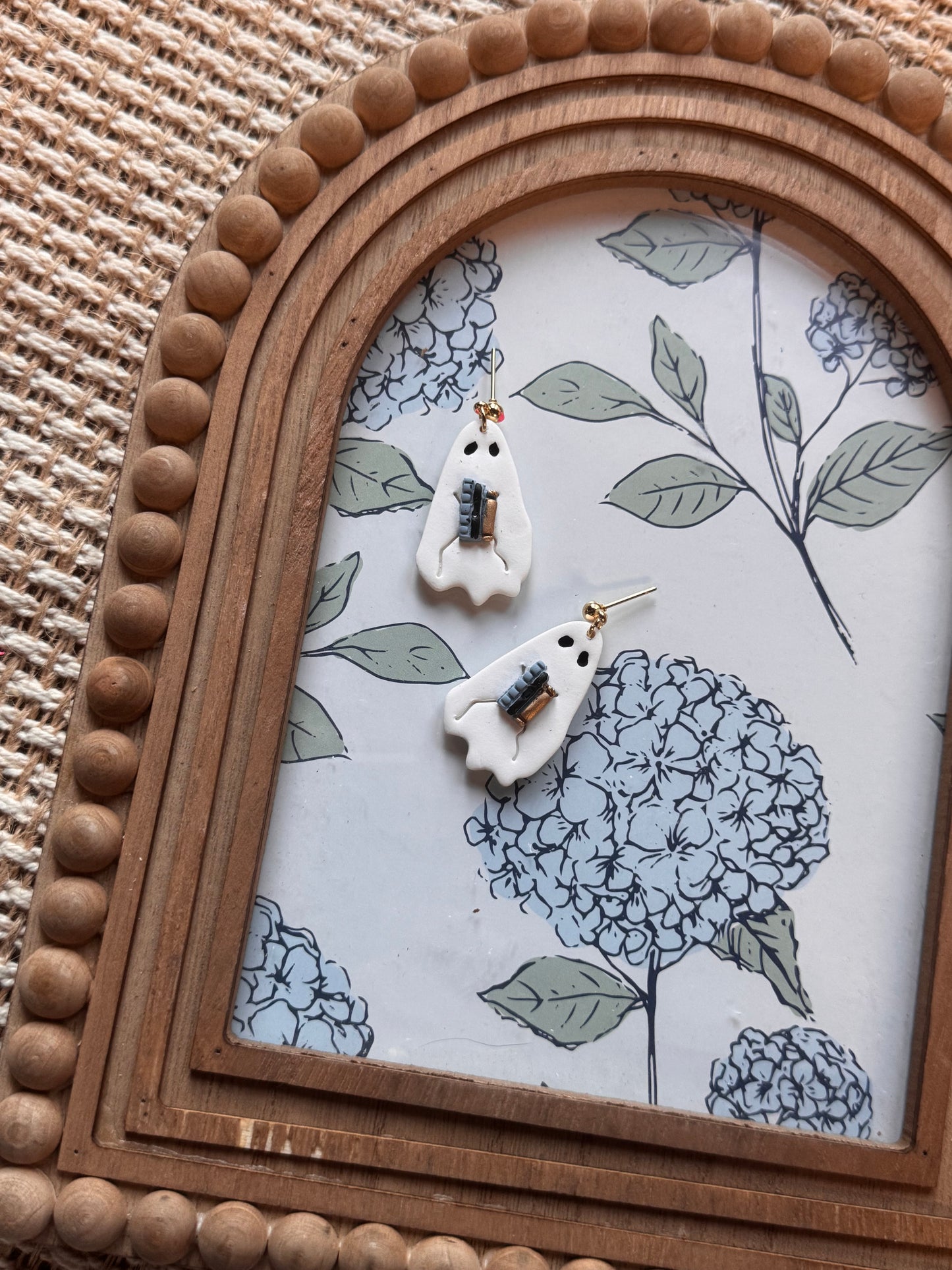 Ghosts Holding Books Dangles