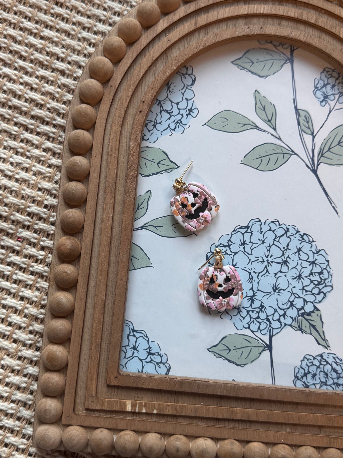 Floral Jack-o-lanterns