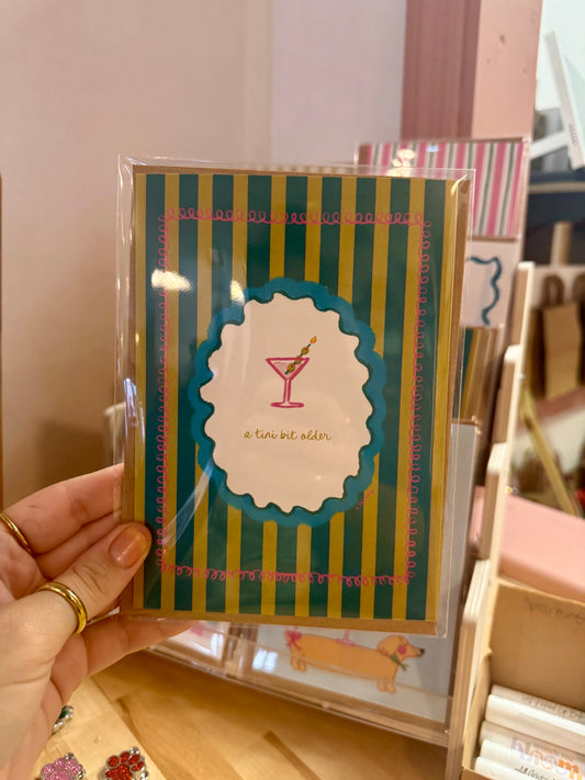 A Tini Bit Older Greeting Card